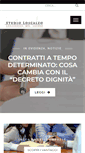 Mobile Screenshot of loscalzo.it